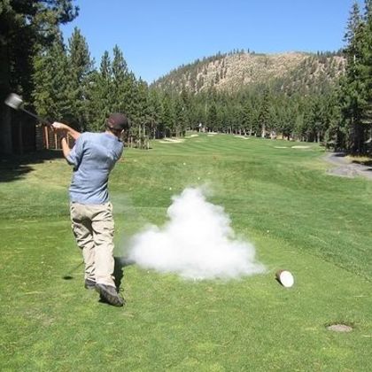 Cloud-Flite Exploding Golf Ball