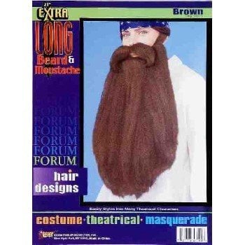 Forum Novelties 18 inch Beard And Moustache