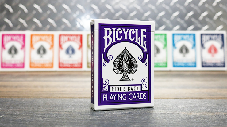 Bicycle Purple Playing Cards by US Playing Card Co – Ronjo's Magic and ...