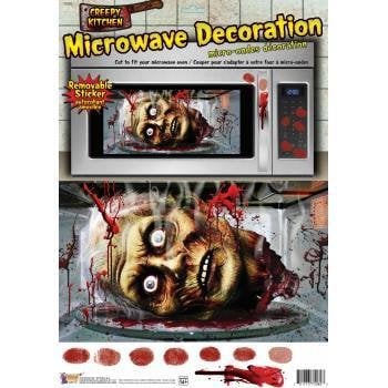 Microwave Decoration Stickers - Creepy Kitchen