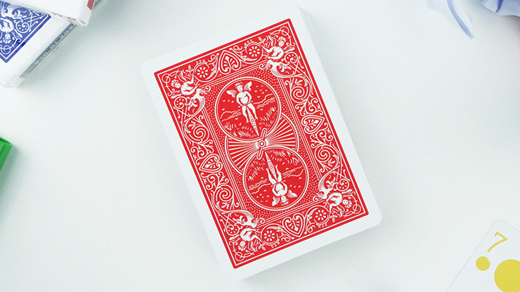 Bicycle Colors by Jordan Victoria Red deck  11 routines