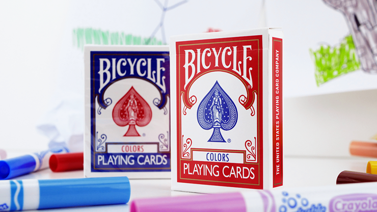Bicycle Colors by Jordan Victoria Red deck  11 routines