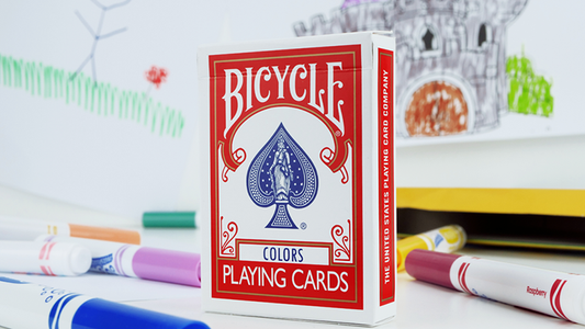 Bicycle Colors by Jordan Victoria Red deck  11 routines