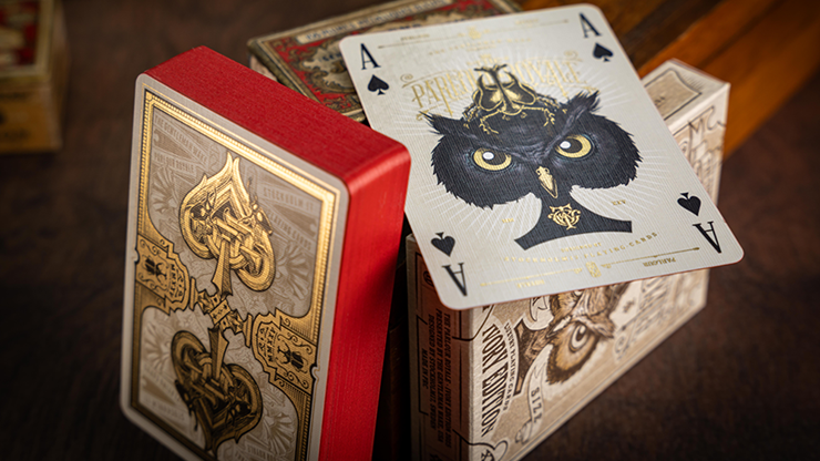 The Parlour Royale Ivory Edition Red Edge Printing Playing Cards