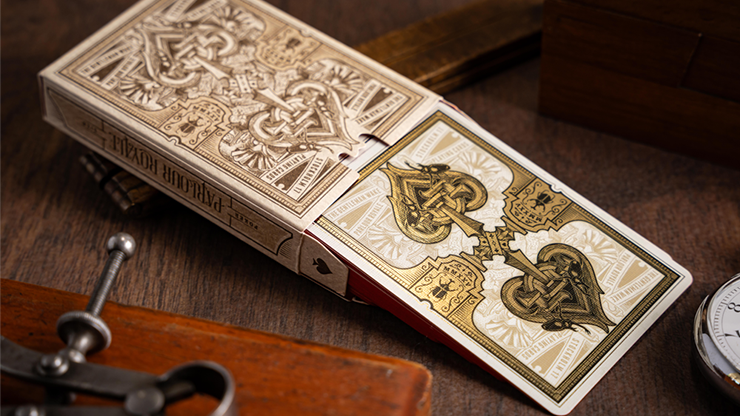 The Parlour Royale Ivory Edition Red Edge Printing Playing Cards