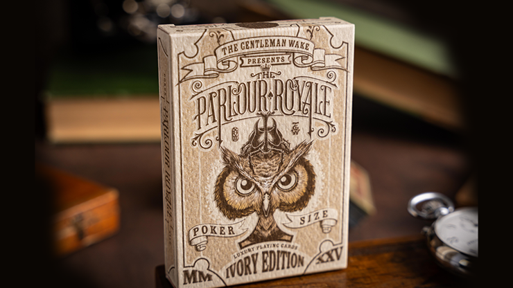 The Parlour Royale Ivory Edition Red Edge Printing Playing Cards