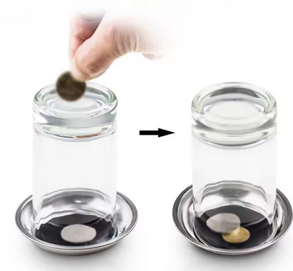 Coin Thru Glass