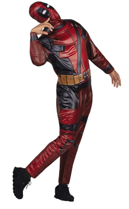 Marvel  Deadpool  dark red - Adult by Jazwears - Choose Size