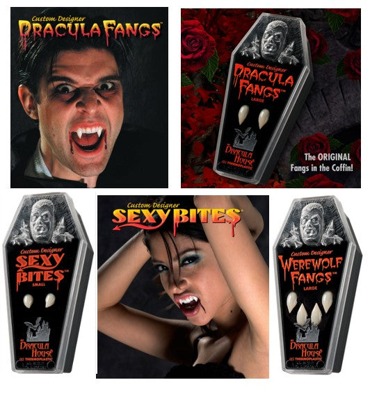 Dracula, Sexy Bites and Werewolf Fangs by Foothills Creations - Choose Type