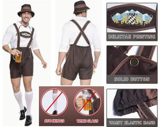 Oktoberfest Lederhosen Adult XL