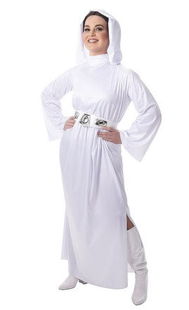 Star Wars™ Princess Leia™ Hooded Costume - Adult by Jazwears - Choose Size