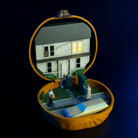 Halloween 1978 - Myers House Pumpkin Micro Maniacs Playset