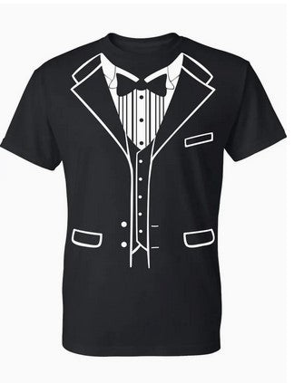 Tuxedo T-Shirt, Adult  3XL