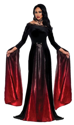 Elegant Vampire Woman Adult Medium 8-10