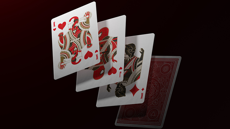 Avengers Red Edition Playing Cards by theory11