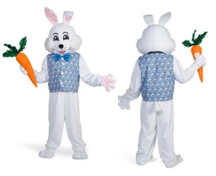Easter Rabbit Bunny  wBlue/Pink Vest and Bow Ties