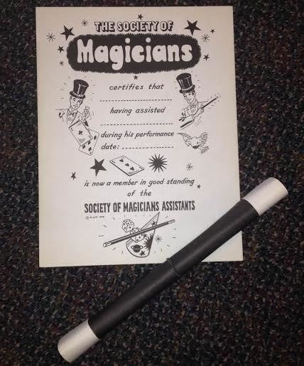Magicians Assistants Certificates - N. Litt M5