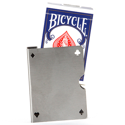 Card Guard - Stainless, Perforated by Bazar de Magia