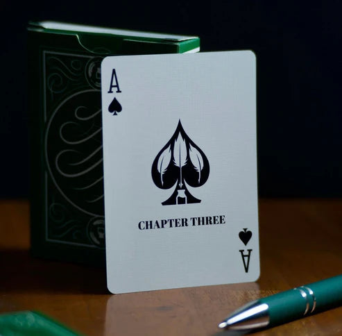 Chapter Three Playing Cards (Standard/Green Gilded/Silver Gilded)