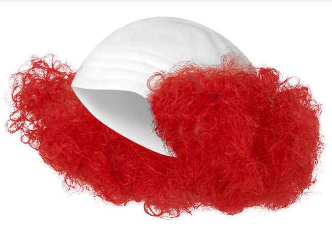Baldy Clown Head Top, Red - Wig