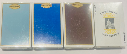 Vintage Congress Bridge Cards