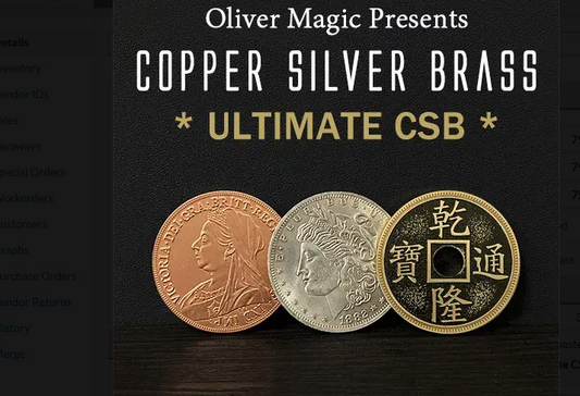 Copper Silver Brass Ultimate CSB - Standard Set  by Oliver Magic