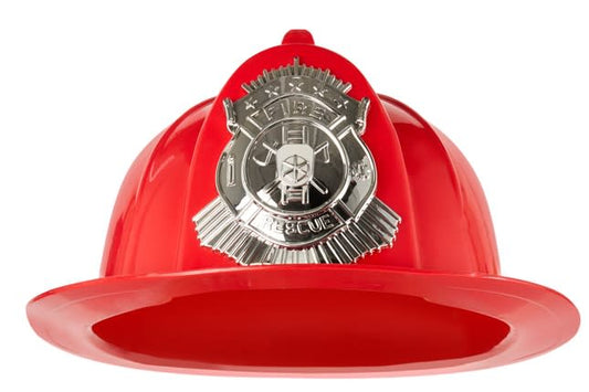 Deluxe Fire Hat - Red