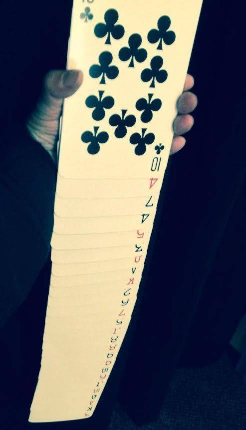 Electric Deck Deluxe, Jumbo Bic - Card  by Ronjo S6/1008