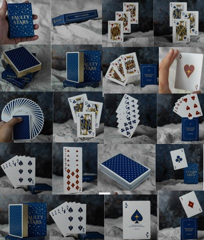 Faulty Stars Playing Cards by Emily Sleights 52 - Choose Edition