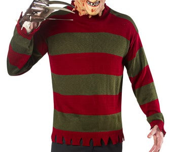 Nightmare On Elm Street Freddy Kruger Sweater - Adult Standard