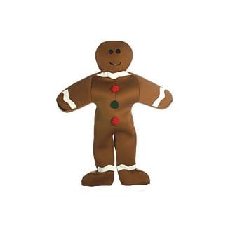 Gingerbread Man Costume - Adult One Size