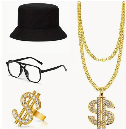 Hip Hop Costume Kit 4 Pc.
