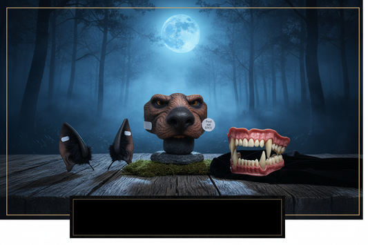 Werewolf Nose/Ears/Fangs Bundle