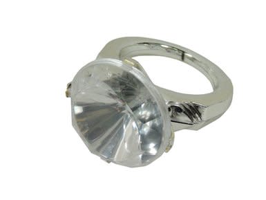 Jumbo Diamond Ring Prop 4 inch