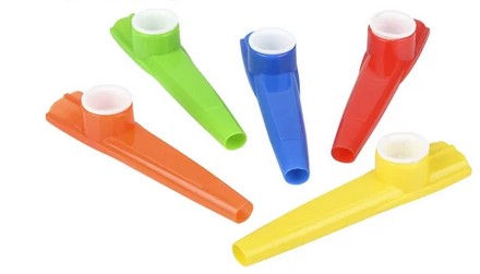 Kazoo Plastic Assorted Colors