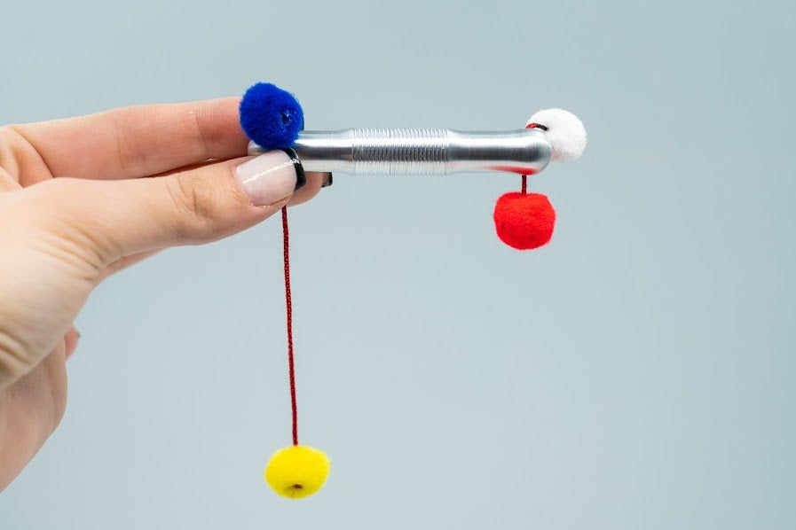 Mini Pom Pom Stick - Aluminum by Ronjo (/993)