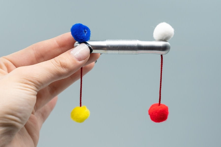 Mini Pom Pom Stick - Aluminum by Ronjo (/993)