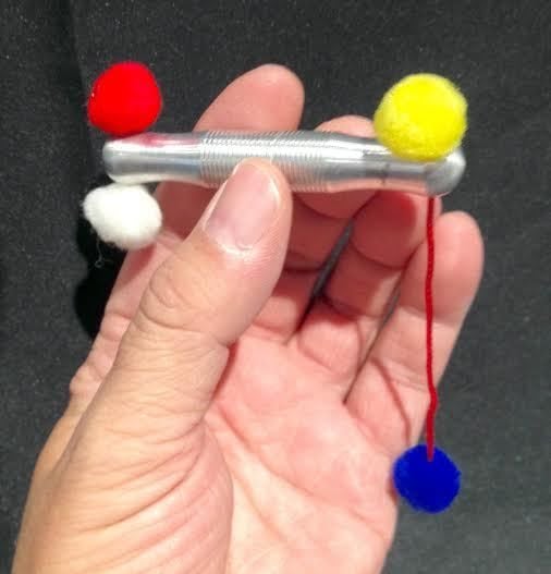 Mini Pom Pom Stick - Aluminum by Ronjo (/993)