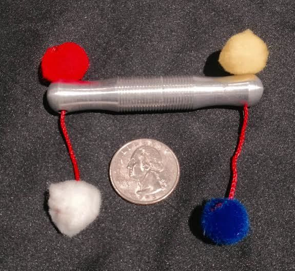 Mini Pom Pom Stick - Aluminum by Ronjo (/993)