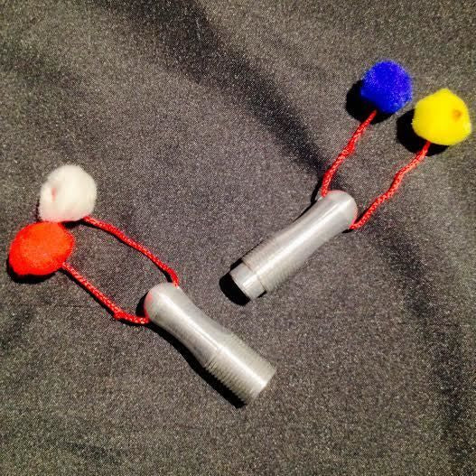 Mini Pom Pom Stick - Aluminum by Ronjo (/993)