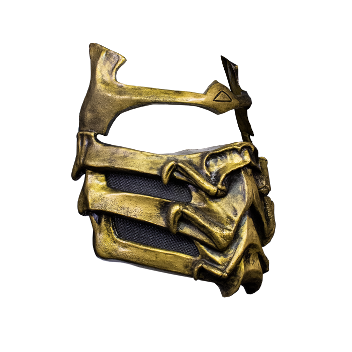 Scorpion Mask  Mortal Kombat