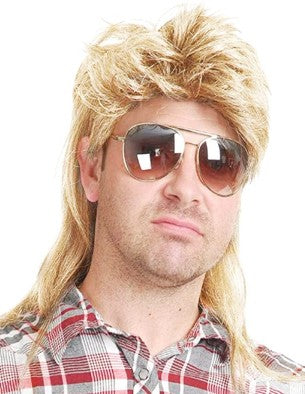 Mullet Blonde Wig