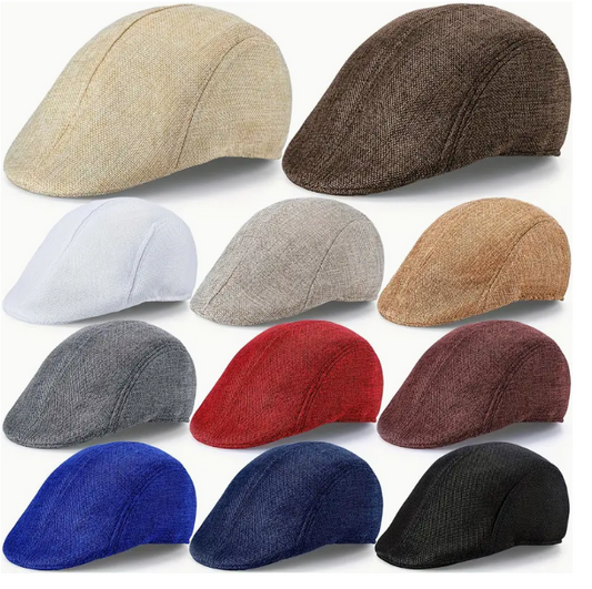 Hat Newsboy Assorted Colors
