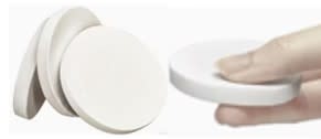 Round Latex Free Cosmetic Sponges - 4 Pack 2.17"