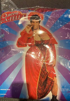 Queen Is A Fella - Adult Male One Size