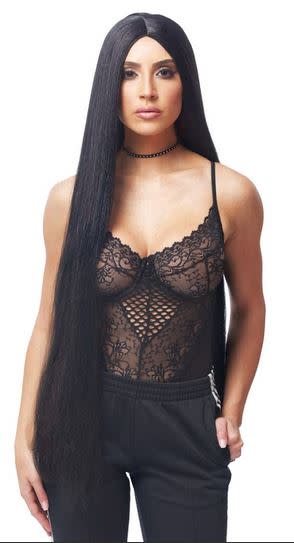 Reality West Wig, Black by Costume Culture By Franco LLC
