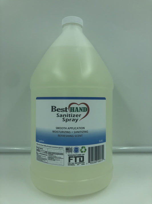 BHS Hand and Surface Sanitizer Spray 1 Gallon