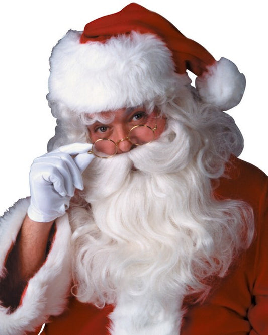 Deluxe Short Santa Beard Set