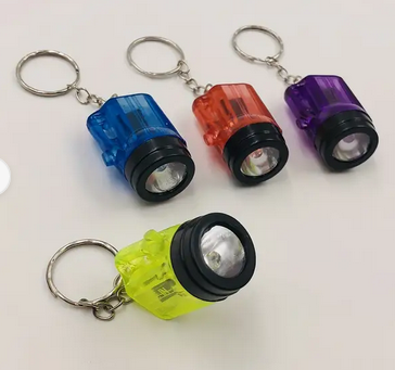 Key Chain Mini LED Flashlight Random Color