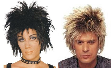 Short Rocker Wig - Unisex - Choose Color